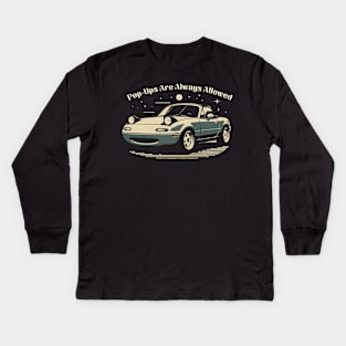 Pop-Ups Are Always Allowed Kids Long Sleeve T-Shirt